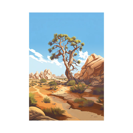 Joshua Tree National Park, United States Wall Art - Uncharted Borders