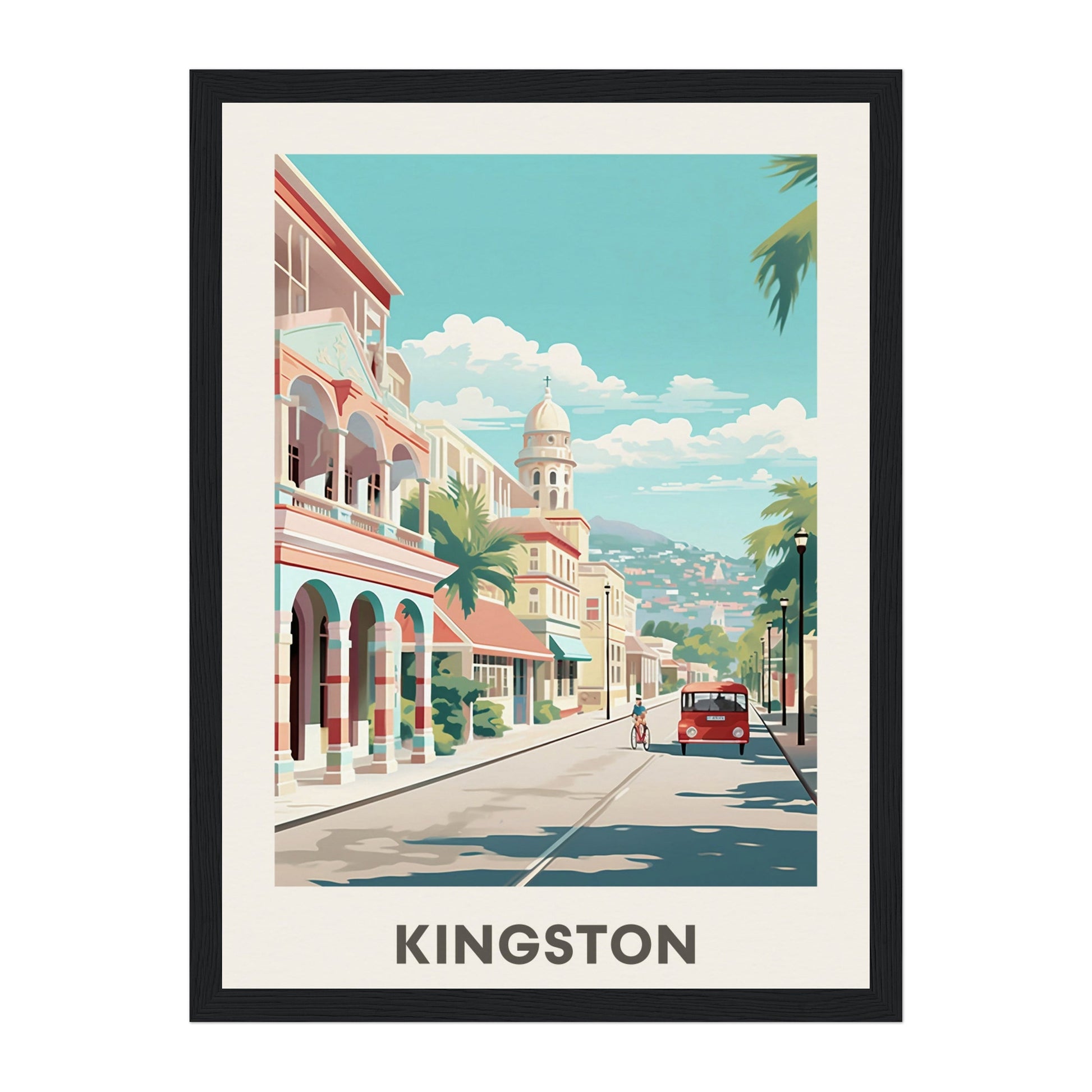 Kingston, Jamaica Wall Art - Uncharted Borders