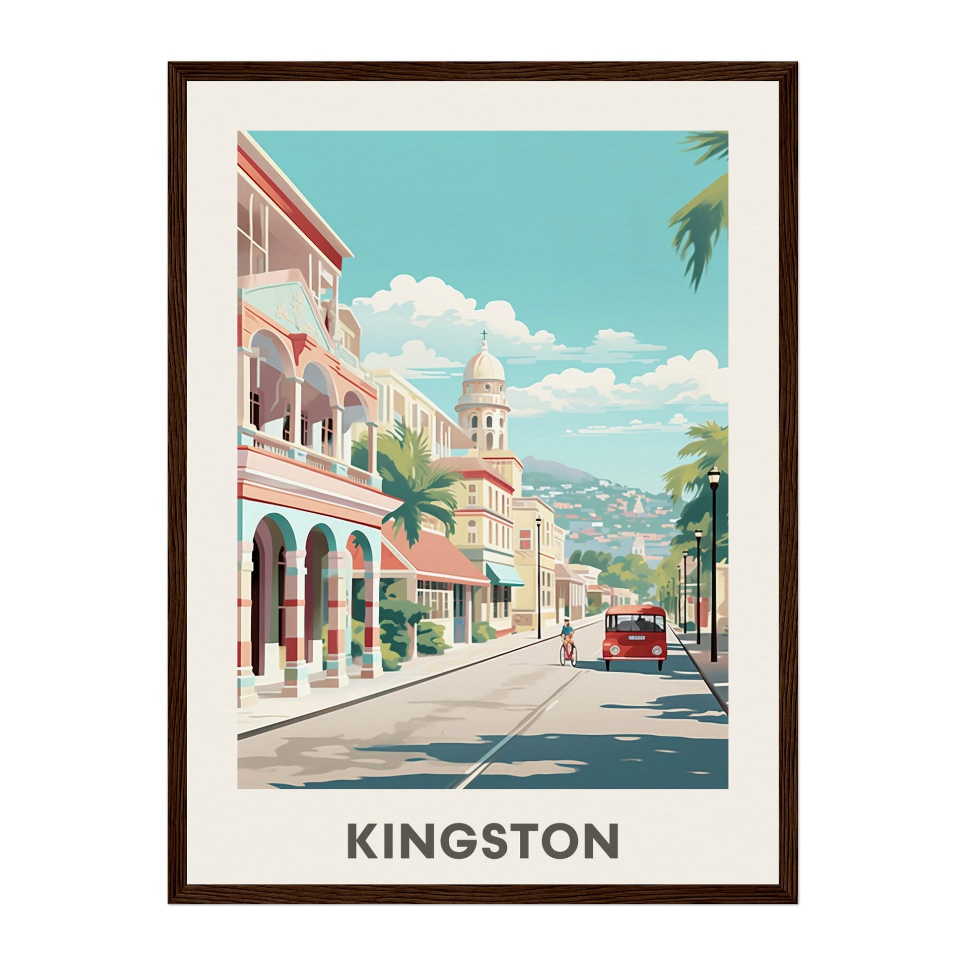 Kingston, Jamaica Wall Art - Uncharted Borders