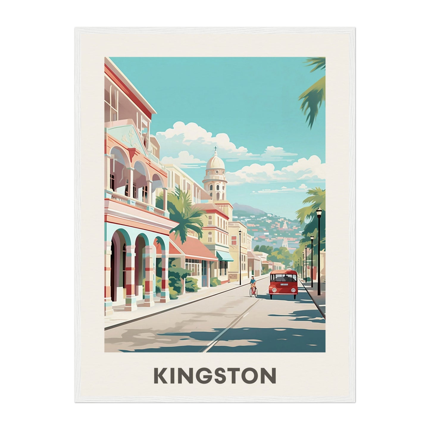 Kingston, Jamaica Wall Art - Uncharted Borders