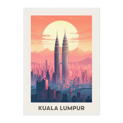 Kuala Lumpur, Malaysia Wall Art - Uncharted Borders