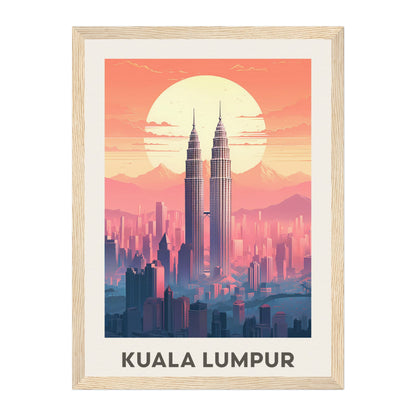 Kuala Lumpur, Malaysia Wall Art - Uncharted Borders