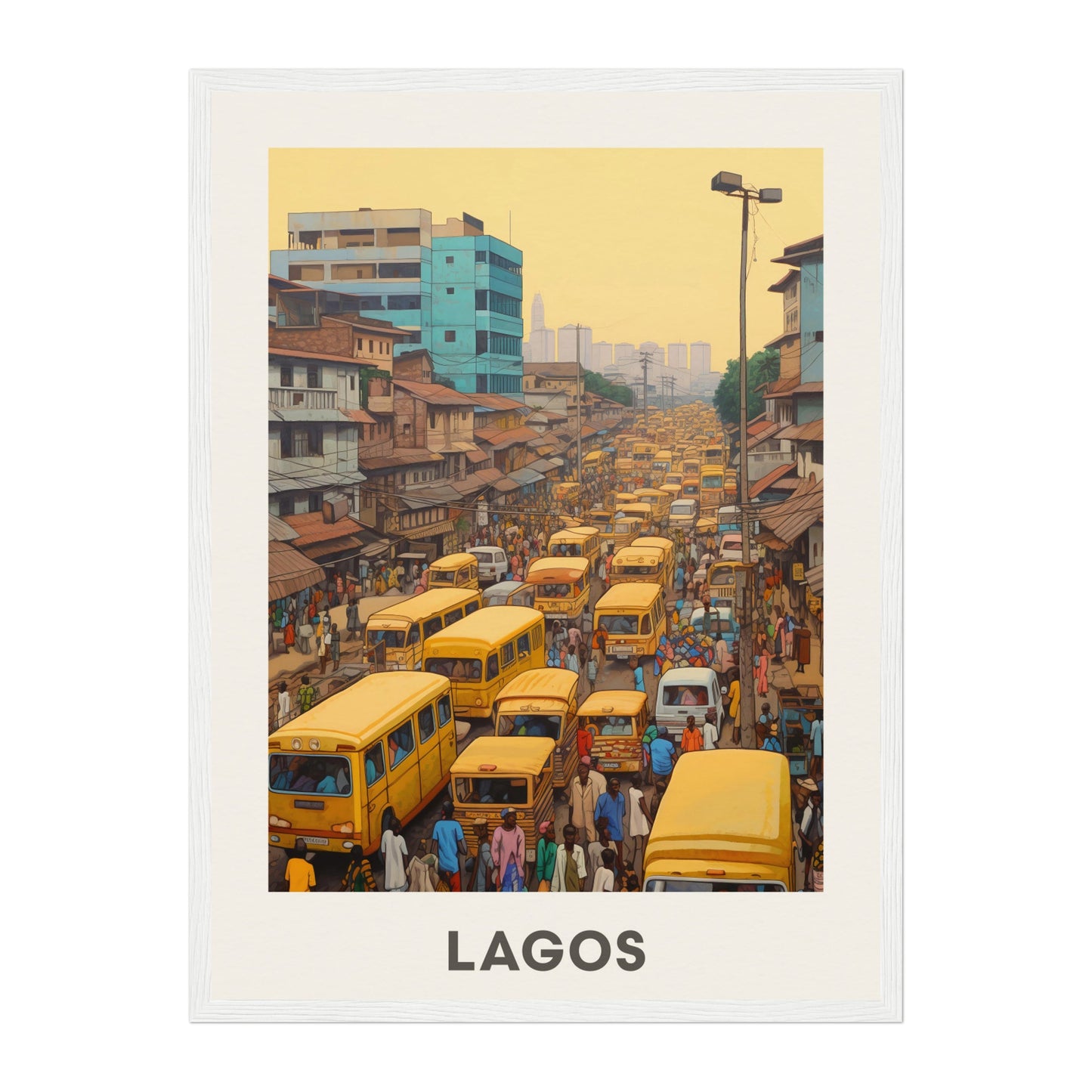 Lagos, Nigeria Wall Art - Uncharted Borders