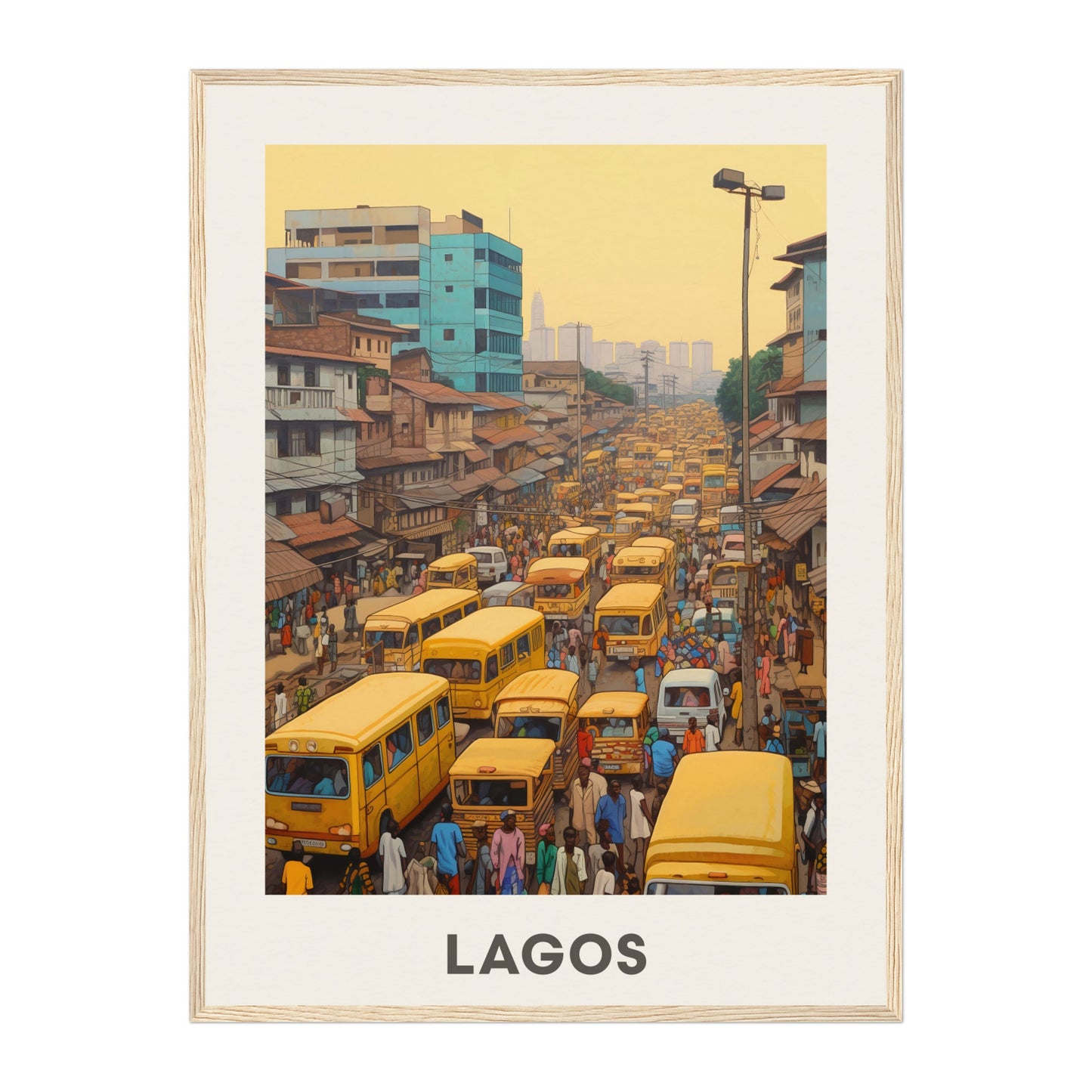 Lagos, Nigeria Wall Art - Uncharted Borders