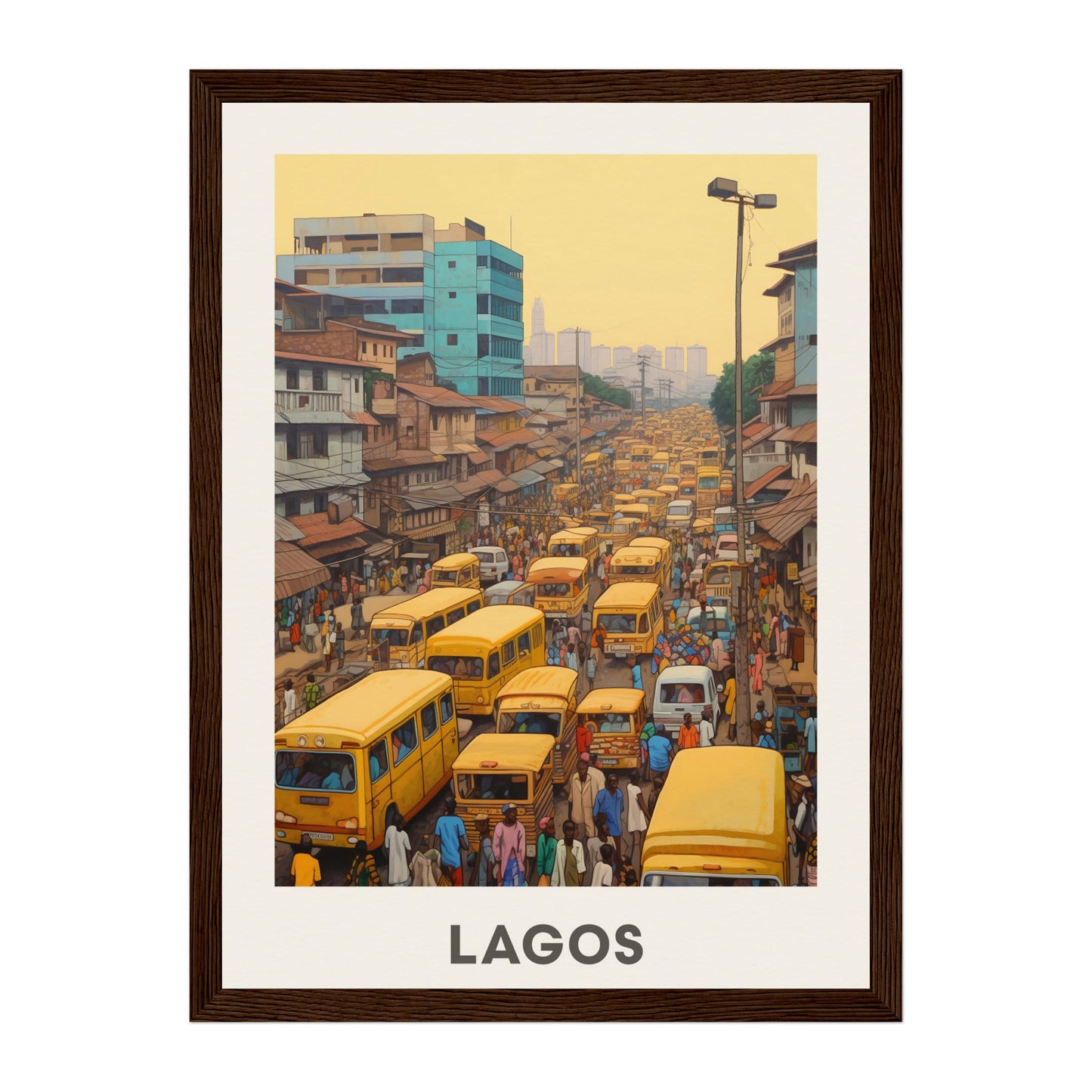 Lagos, Nigeria Wall Art - Uncharted Borders