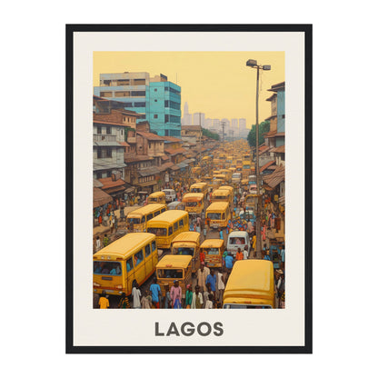 Lagos, Nigeria Wall Art - Uncharted Borders