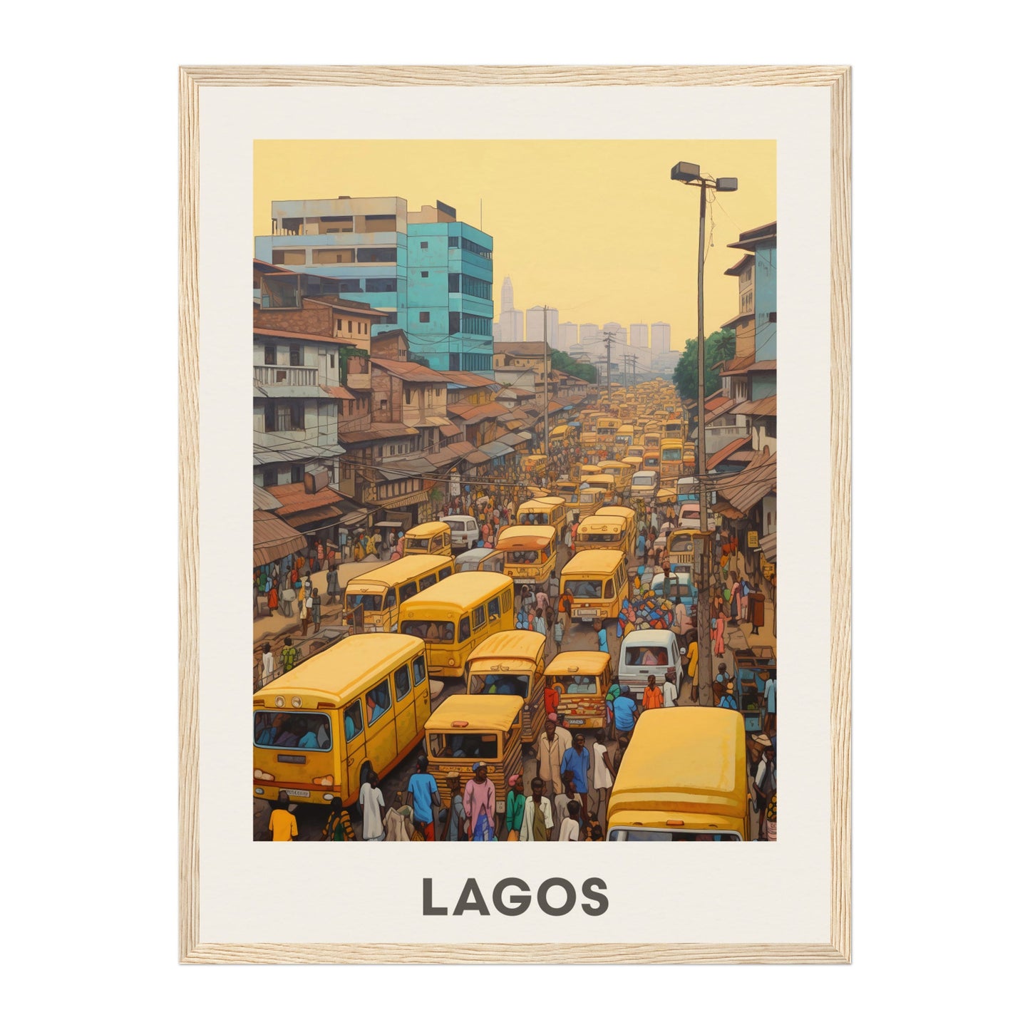 Lagos, Nigeria Wall Art - Uncharted Borders