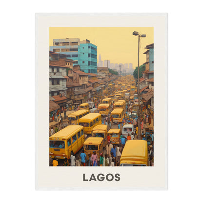 Lagos, Nigeria Wall Art - Uncharted Borders