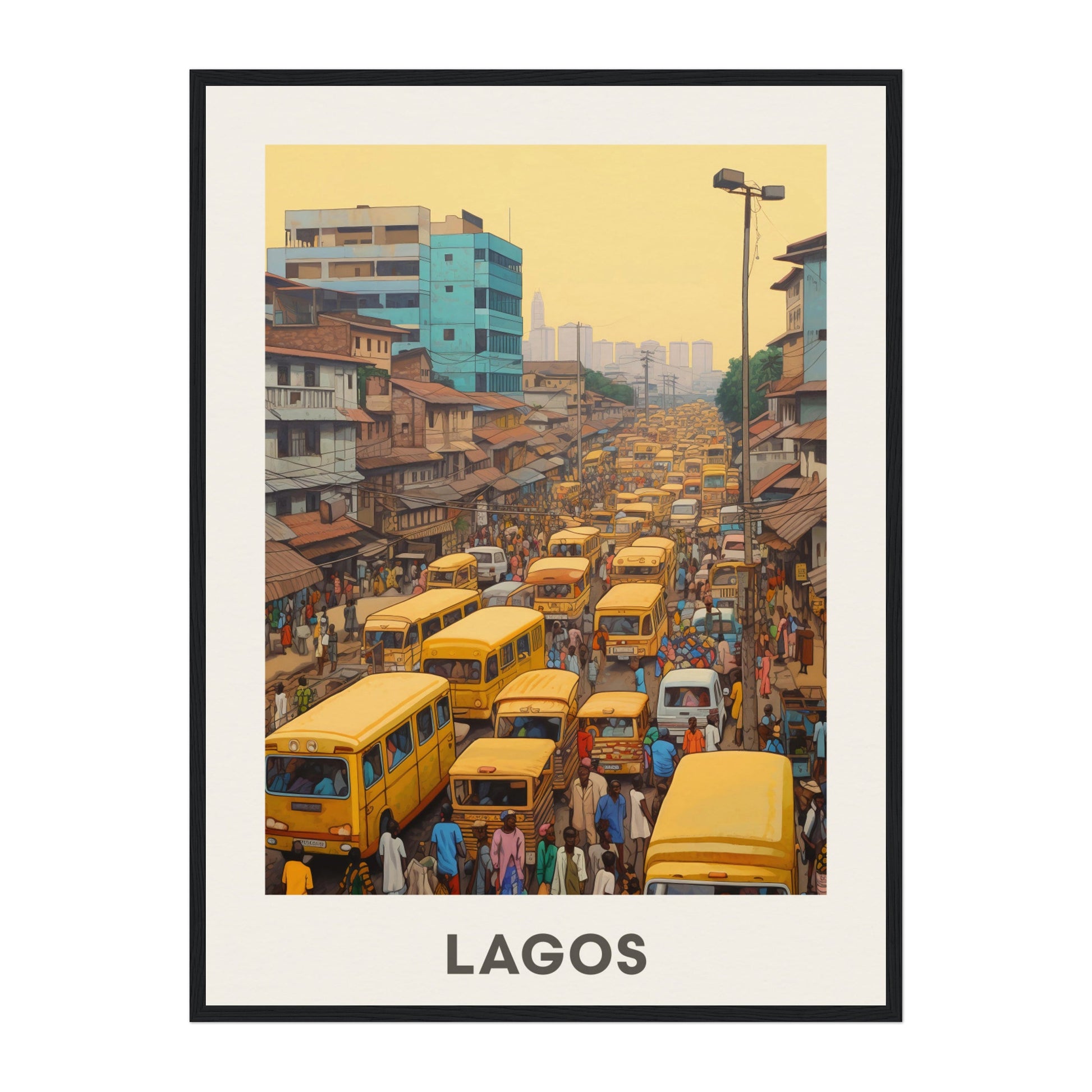 Lagos, Nigeria Wall Art - Uncharted Borders