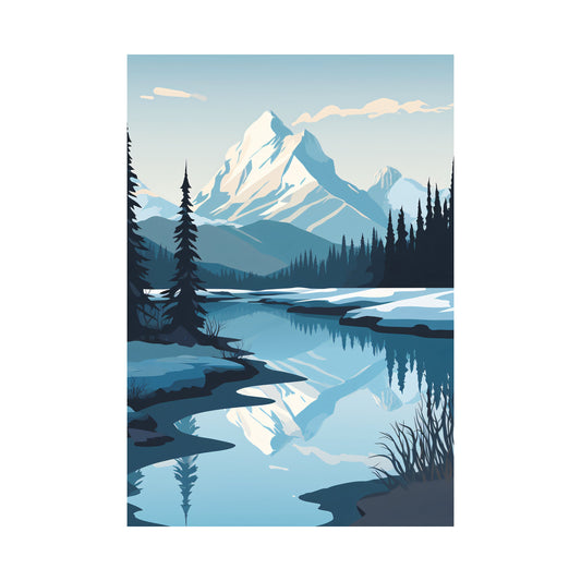 Lake Clark, United States Wall Art - Uncharted Borders