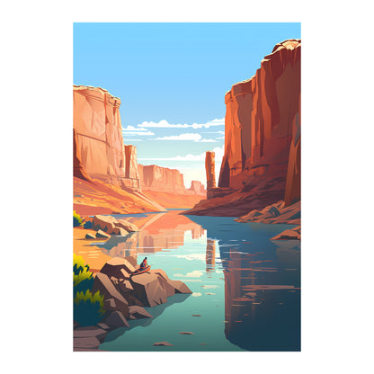 Lake Powell, United States Wall Art - Uncharted Borders