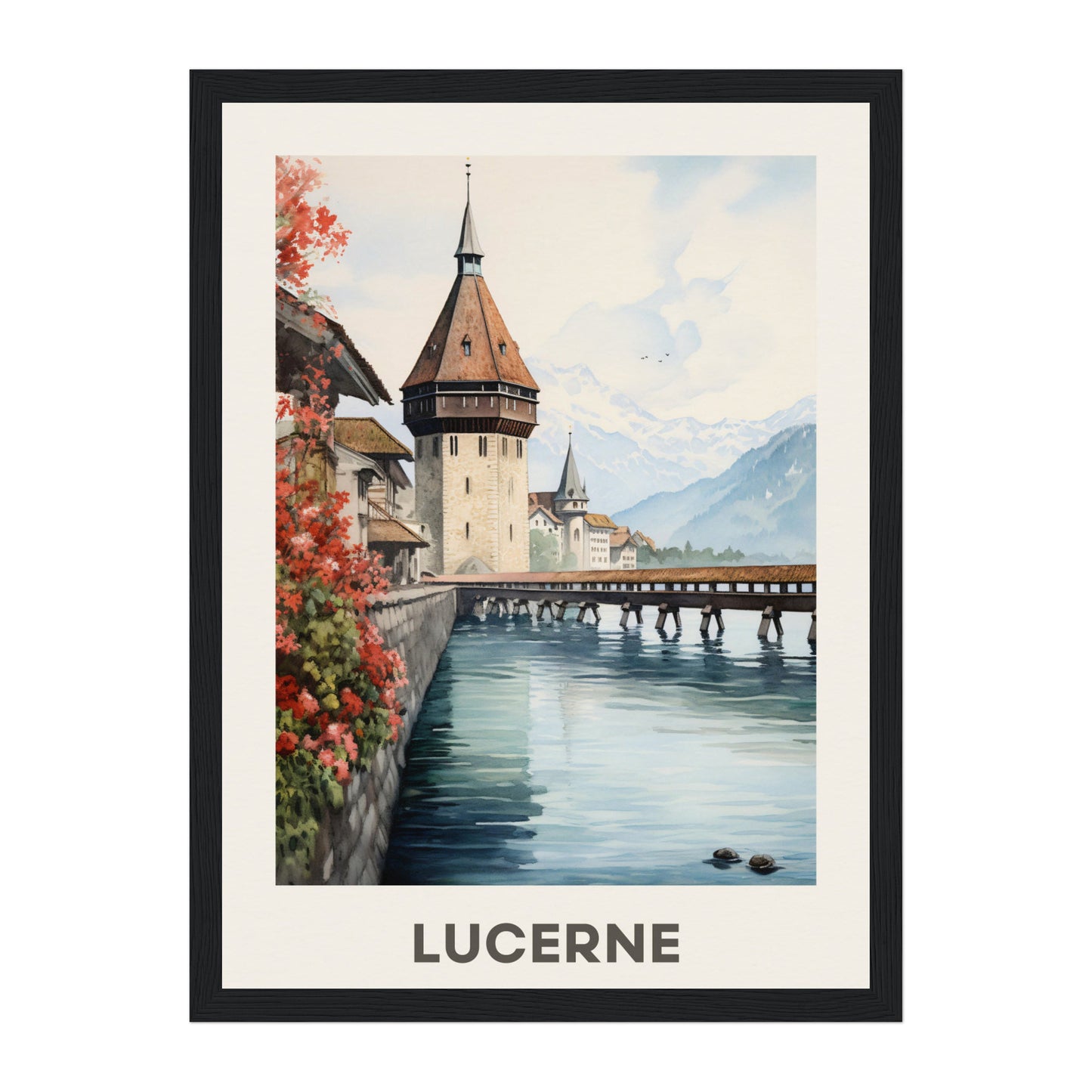 Lucerne, Switzerland Wall Art - Uncharted Borders