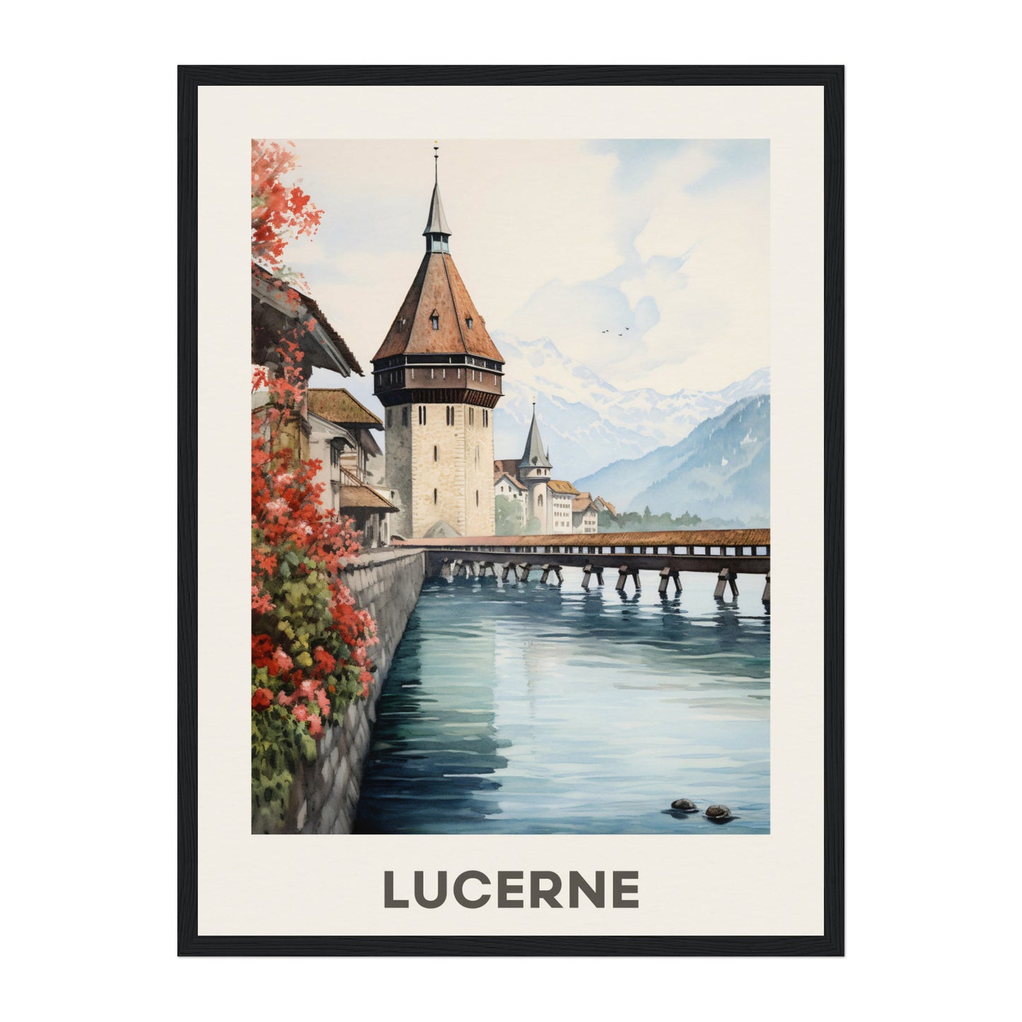 Lucerne, Switzerland Wall Art - Uncharted Borders