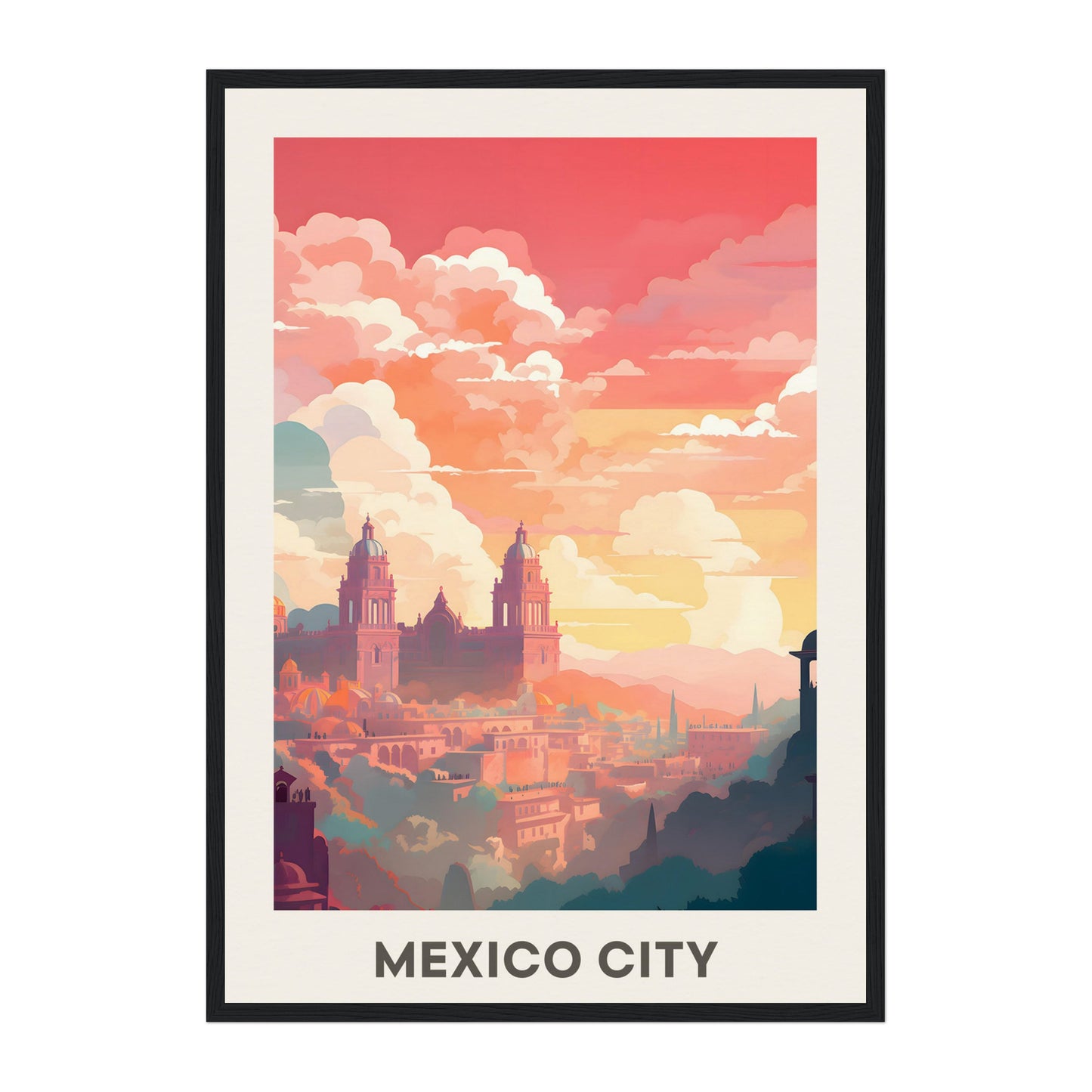 Mexico City, Mexico Wall Art - Uncharted Borders