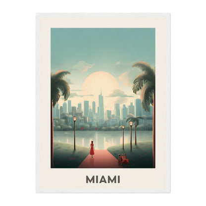Miami, United States Wall Art - Uncharted Borders