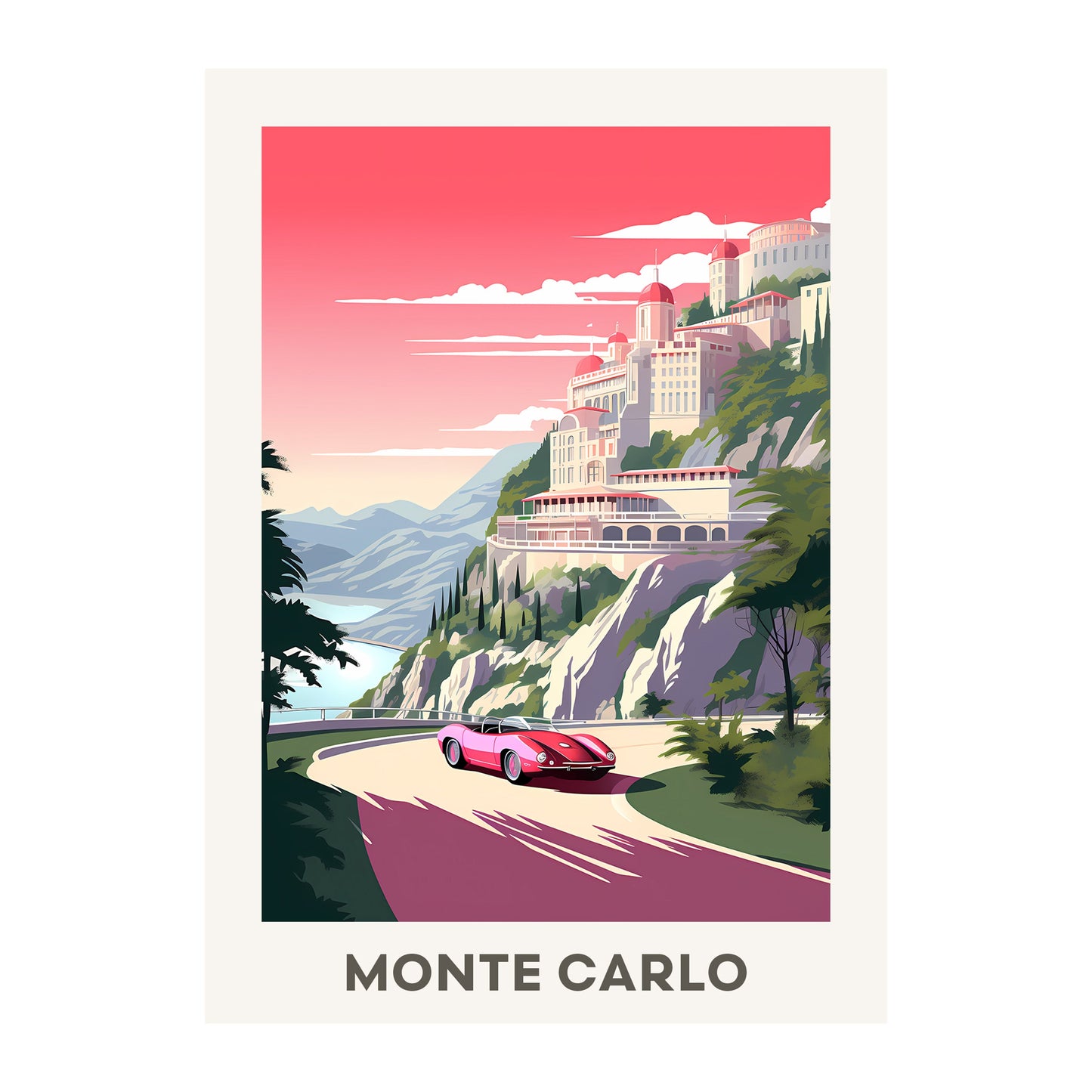 Monte Carlo, Monaco Wall Art - Uncharted Borders