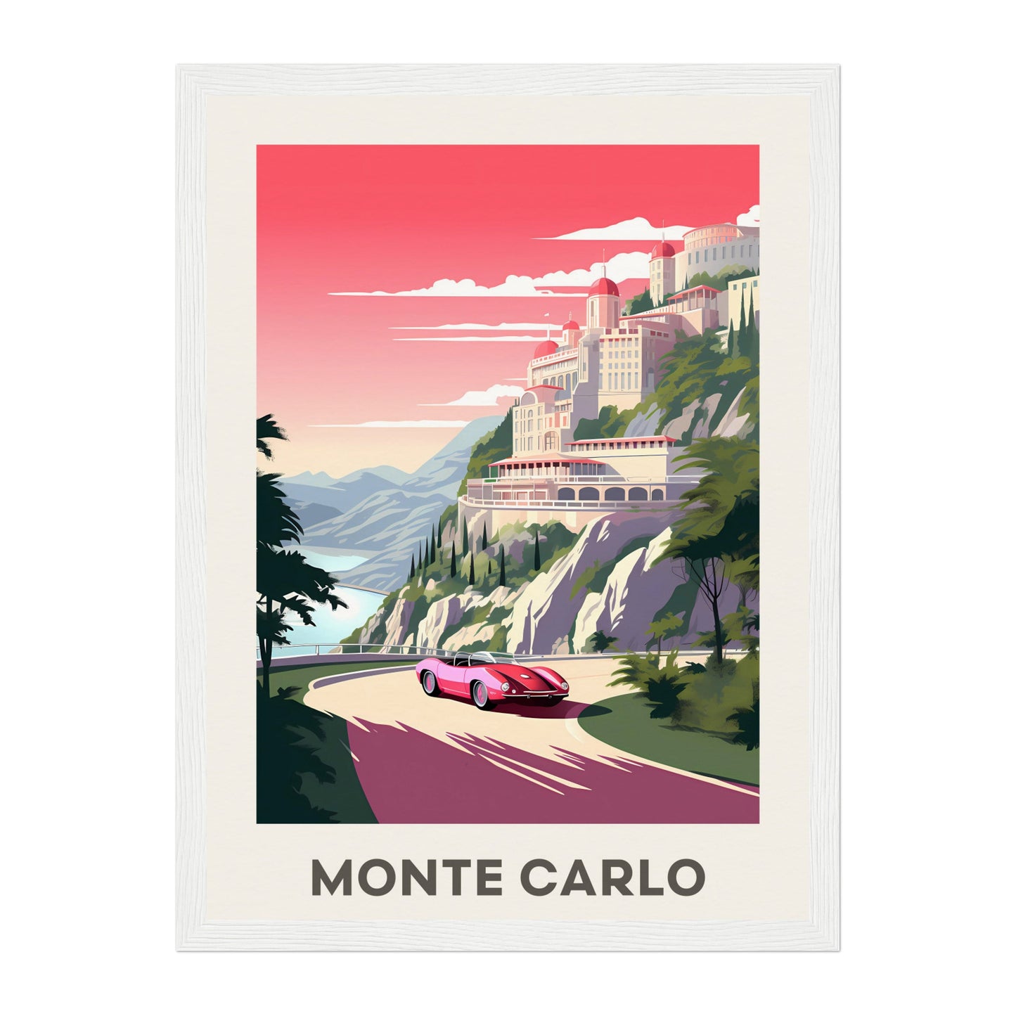 Monte Carlo, Monaco Wall Art - Uncharted Borders