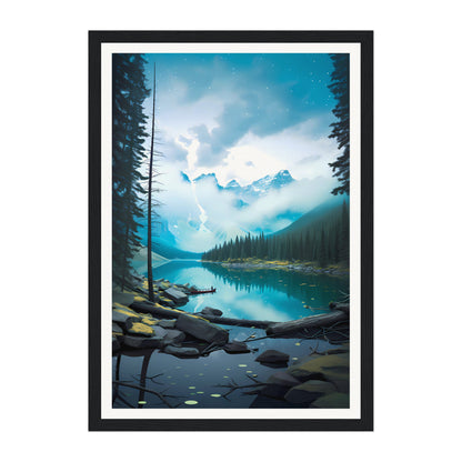 Moraine Lake, Canada Wall Art - Uncharted Borders