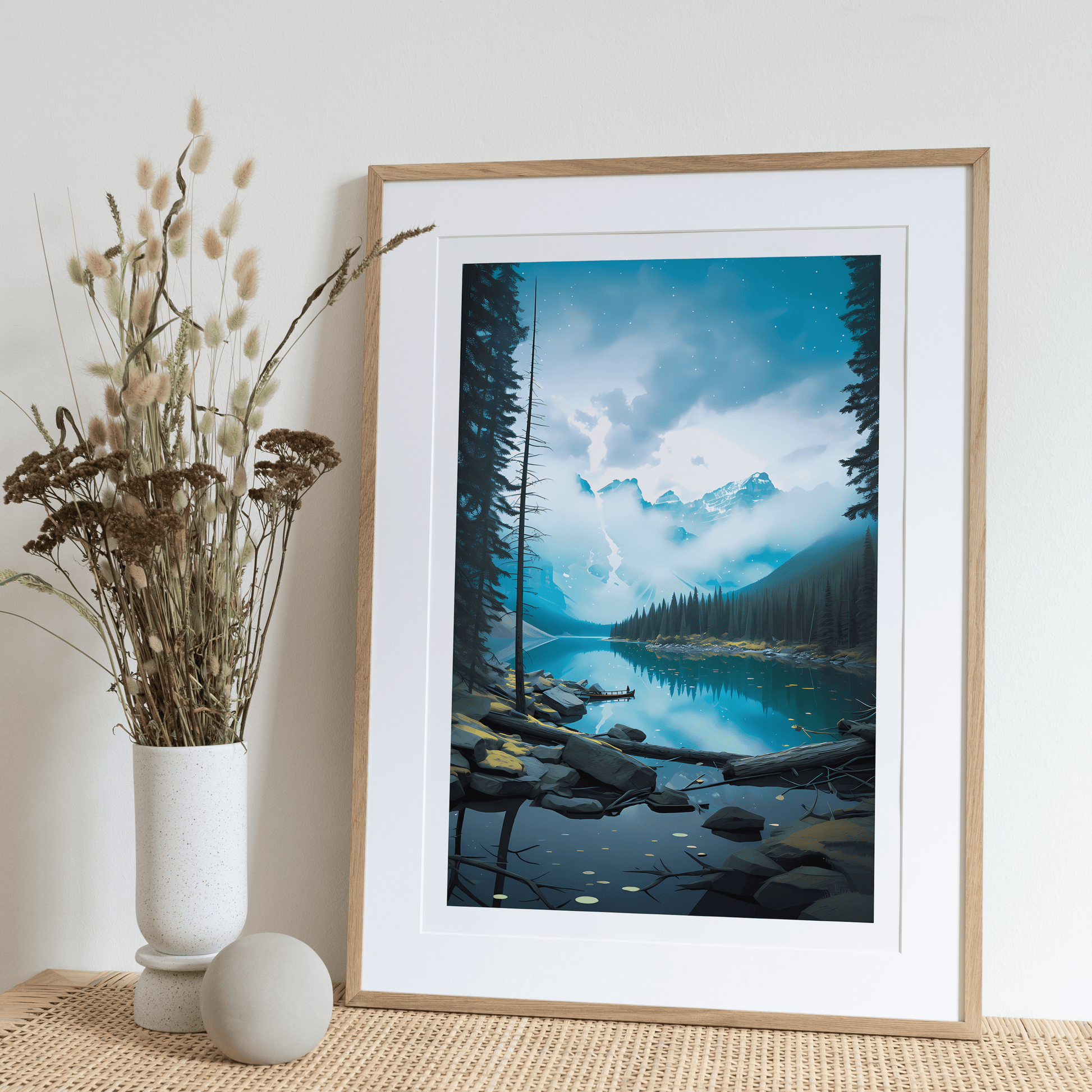 Moraine Lake, Canada Wall Art - Uncharted Borders