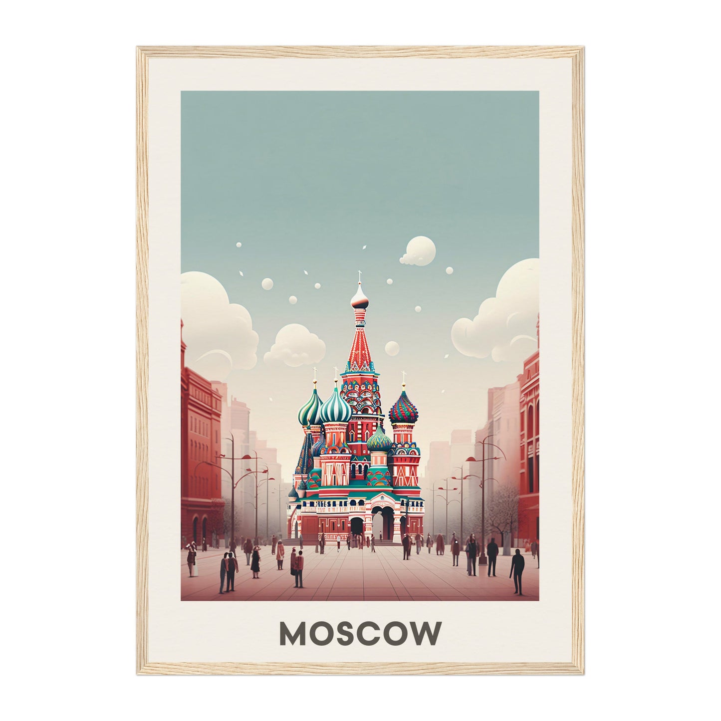 Moscow, Russia Wall Art - Uncharted Borders