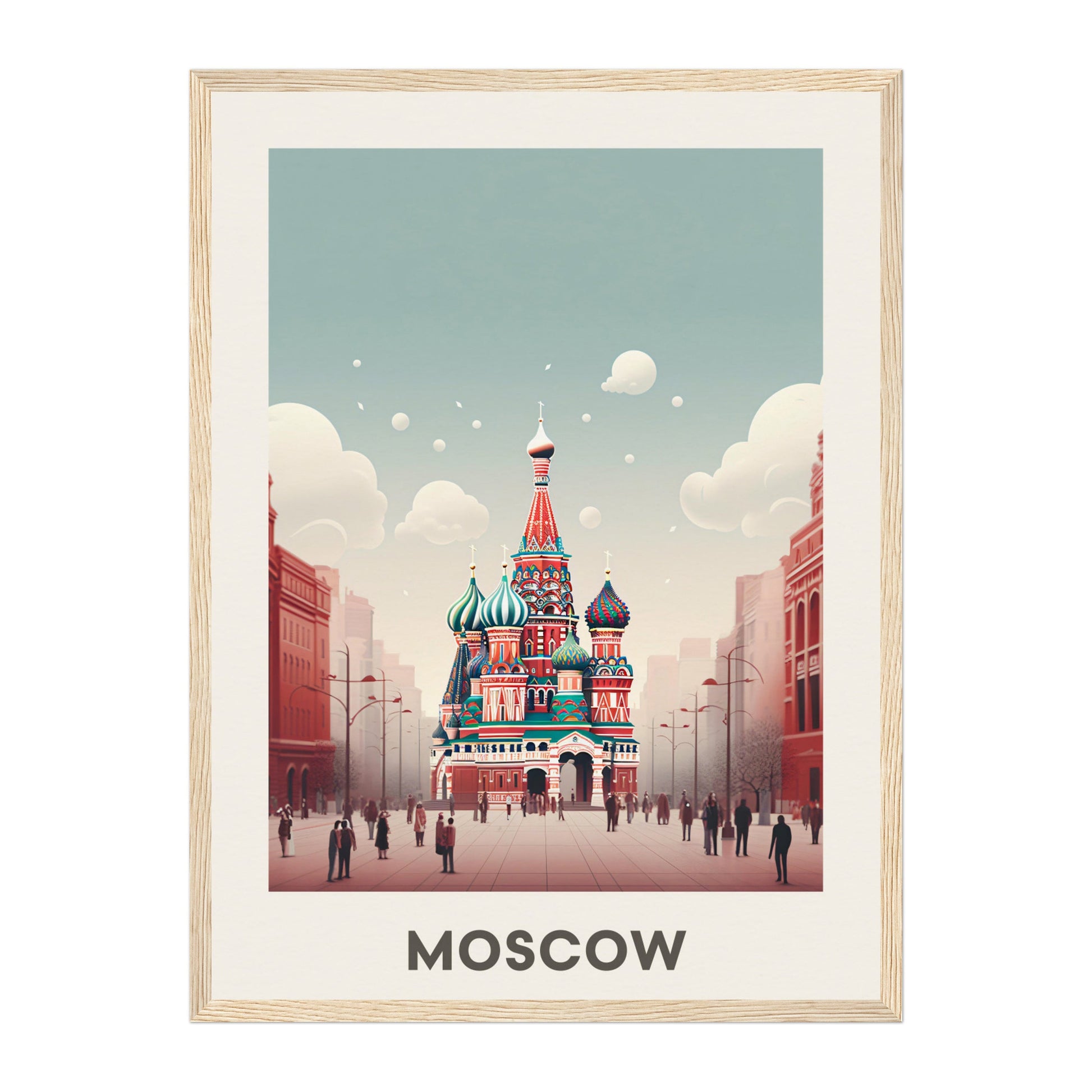 Moscow, Russia Wall Art - Uncharted Borders