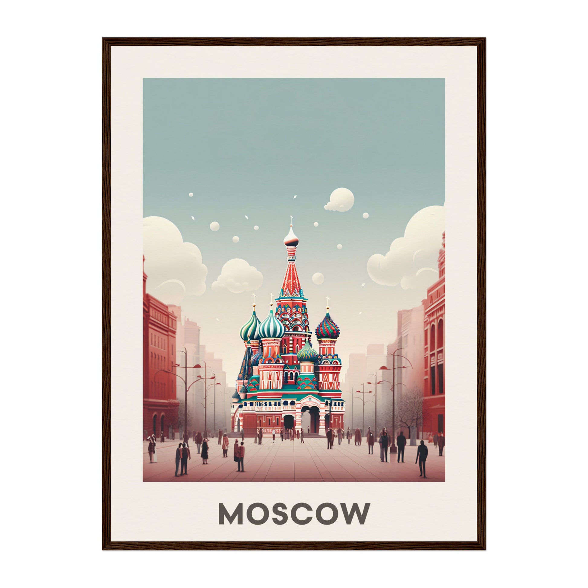 Moscow, Russia Wall Art - Uncharted Borders