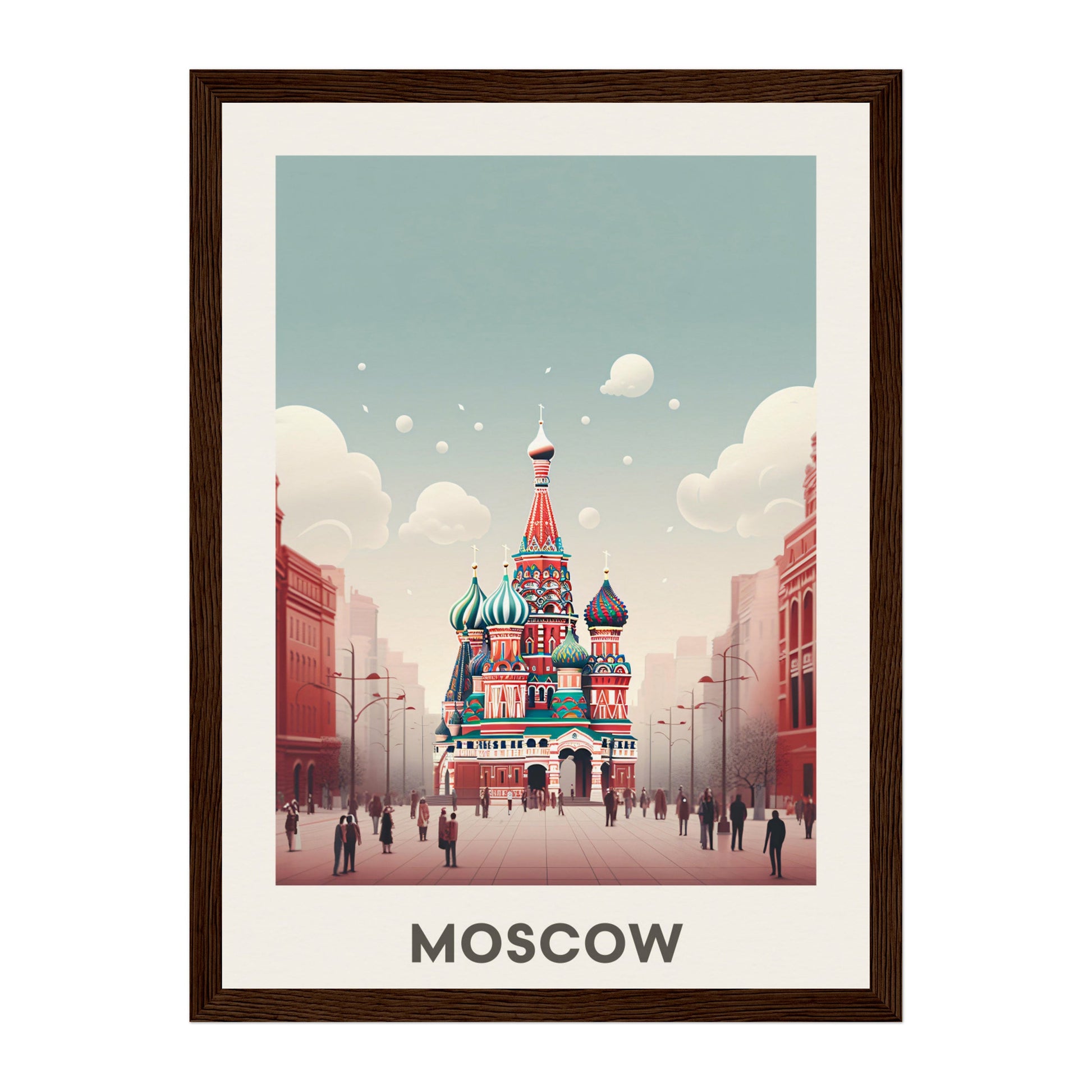 Moscow, Russia Wall Art - Uncharted Borders