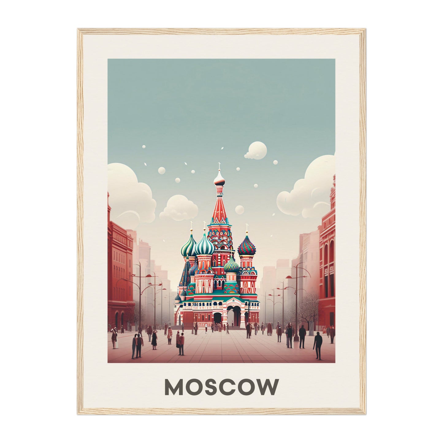 Moscow, Russia Wall Art - Uncharted Borders