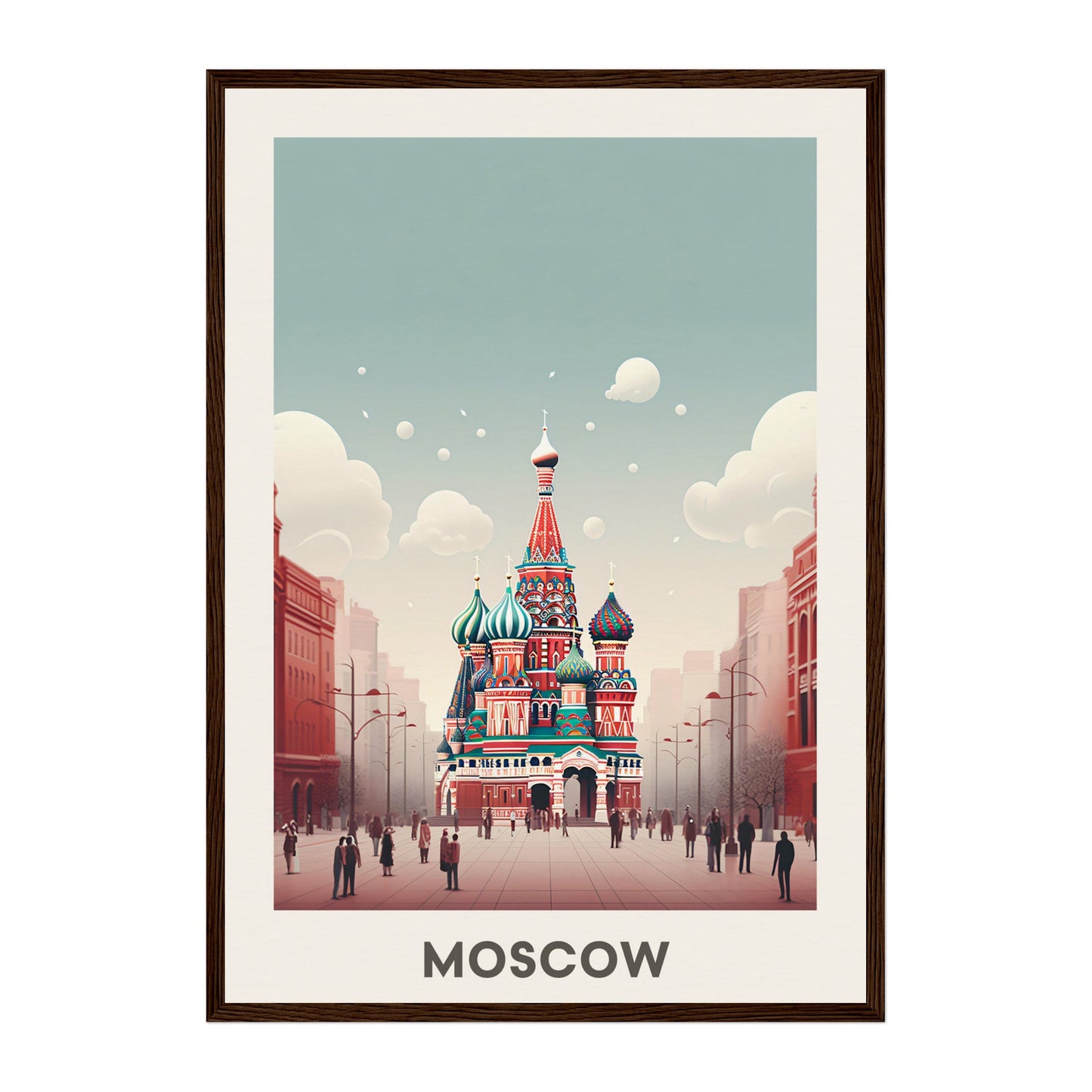 Moscow, Russia Wall Art - Uncharted Borders