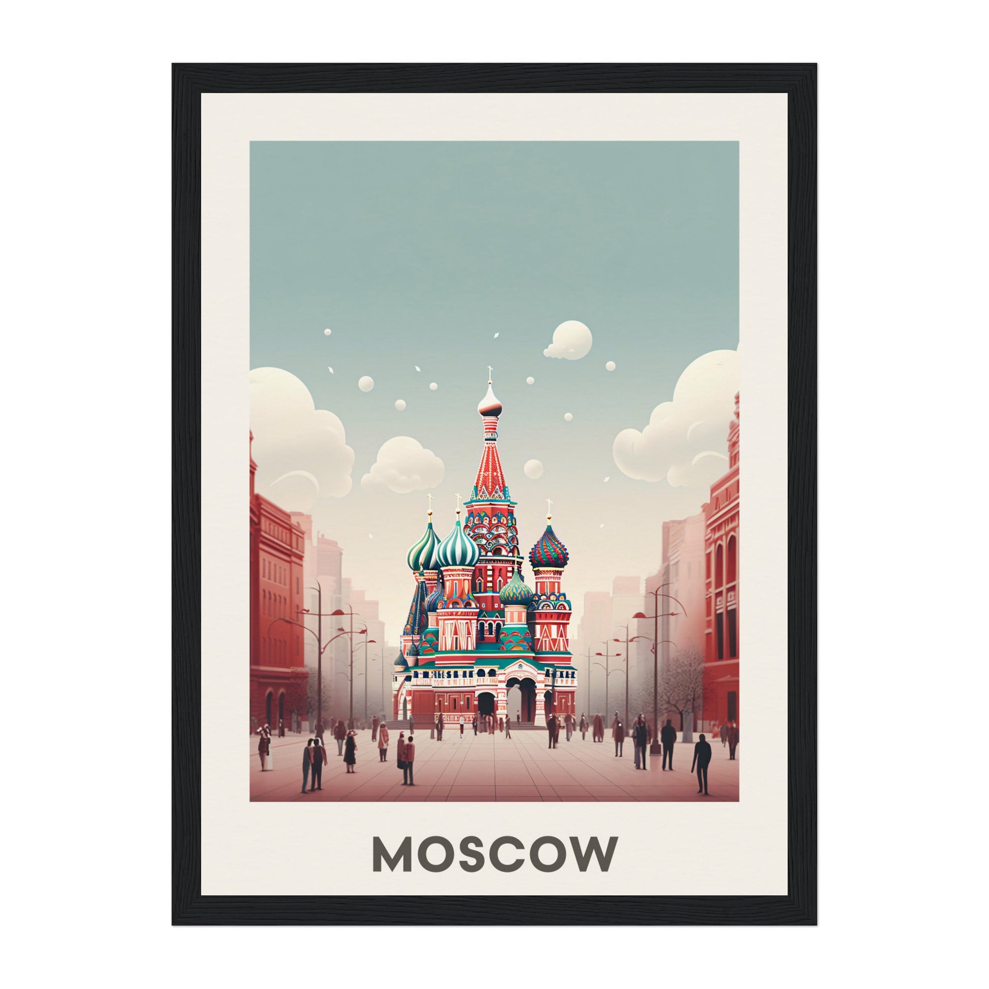 Moscow, Russia Wall Art - Uncharted Borders