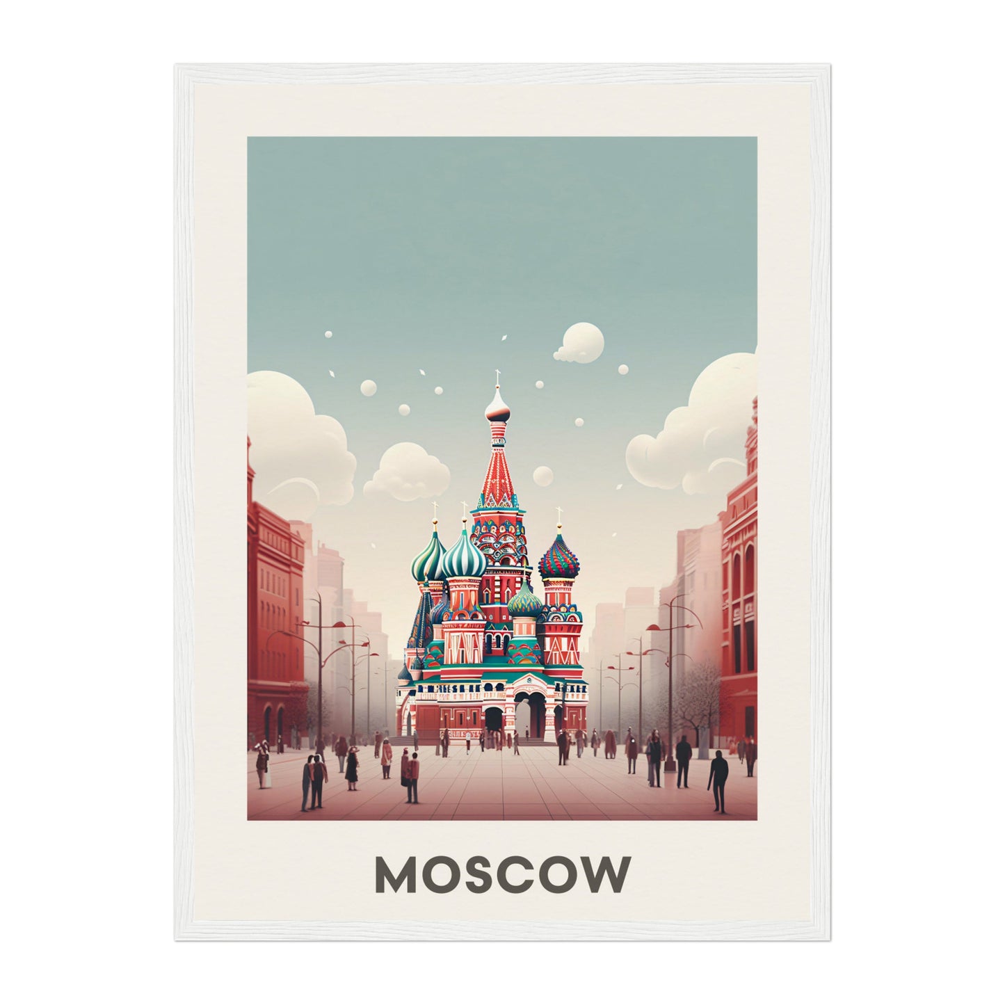 Moscow, Russia Wall Art - Uncharted Borders