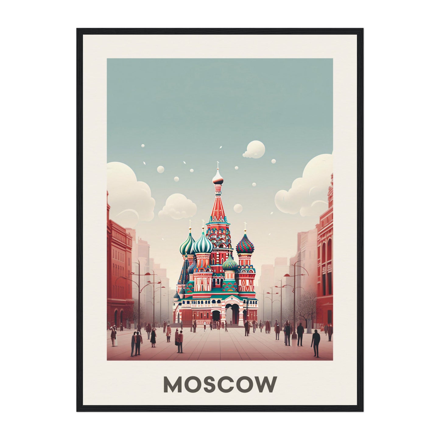 Moscow, Russia Wall Art - Uncharted Borders