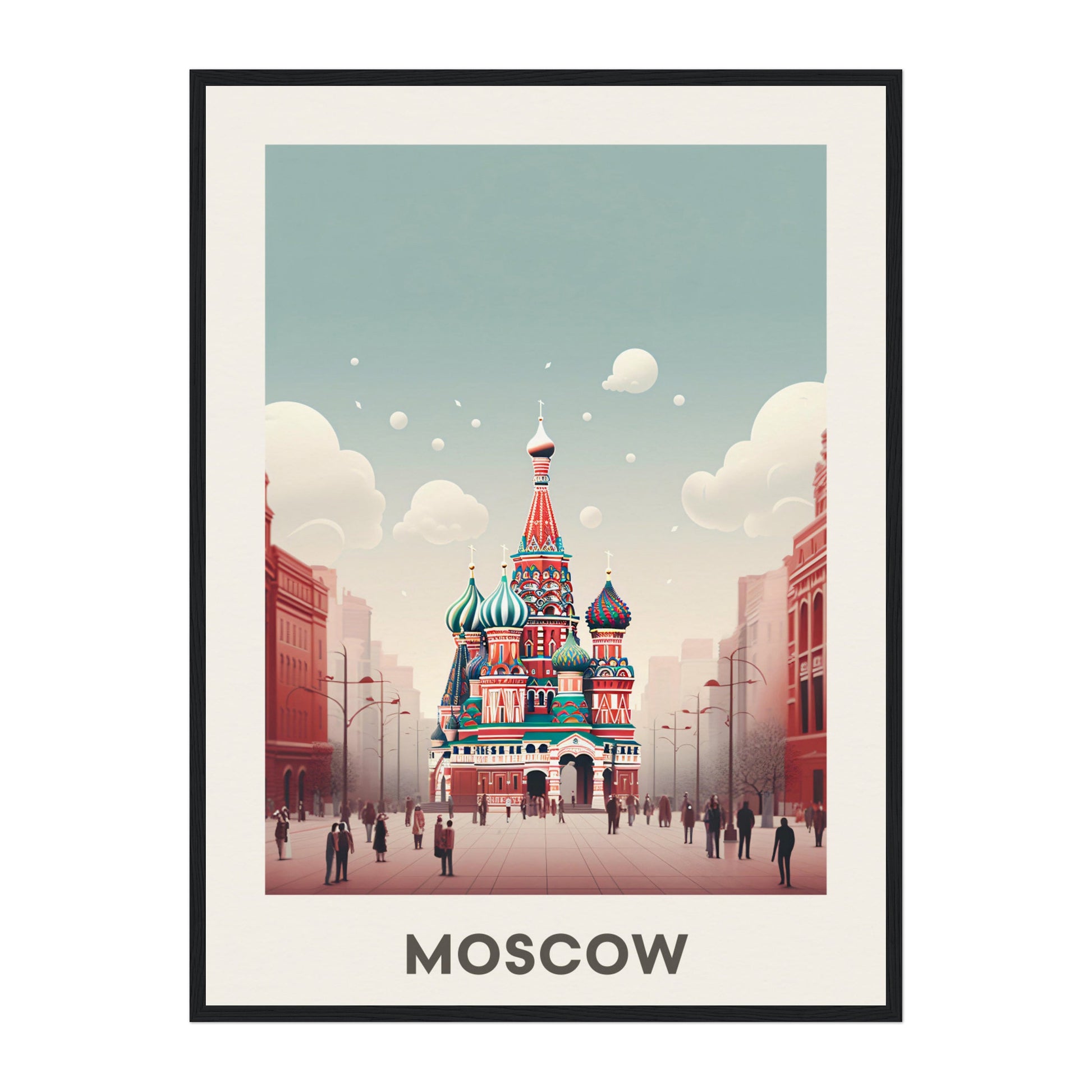 Moscow, Russia Wall Art - Uncharted Borders