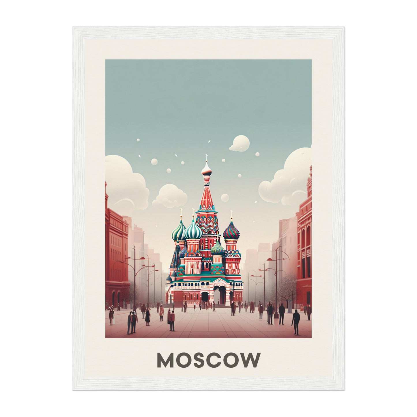 Moscow, Russia Wall Art - Uncharted Borders