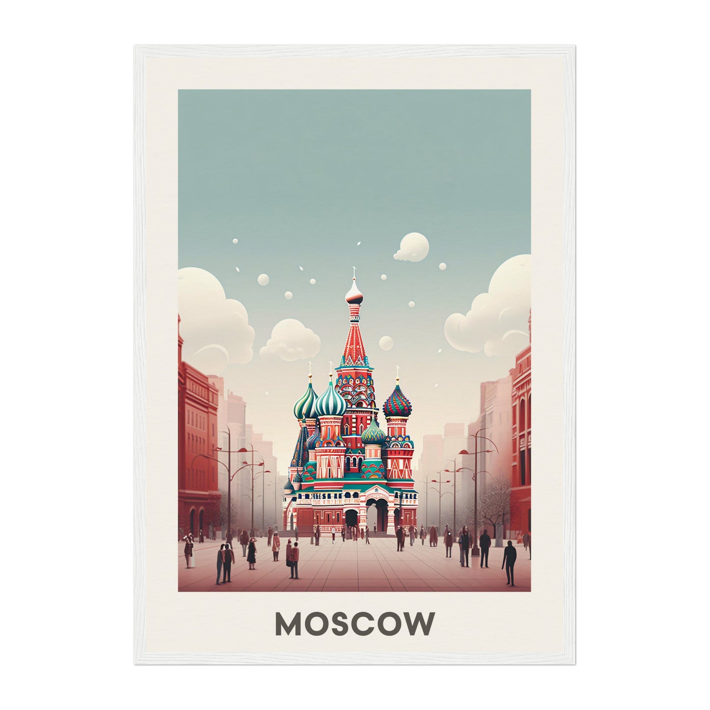 Moscow, Russia Wall Art - Uncharted Borders