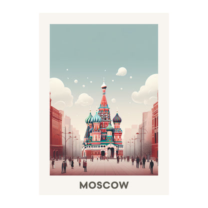 Moscow, Russia Wall Art - Uncharted Borders