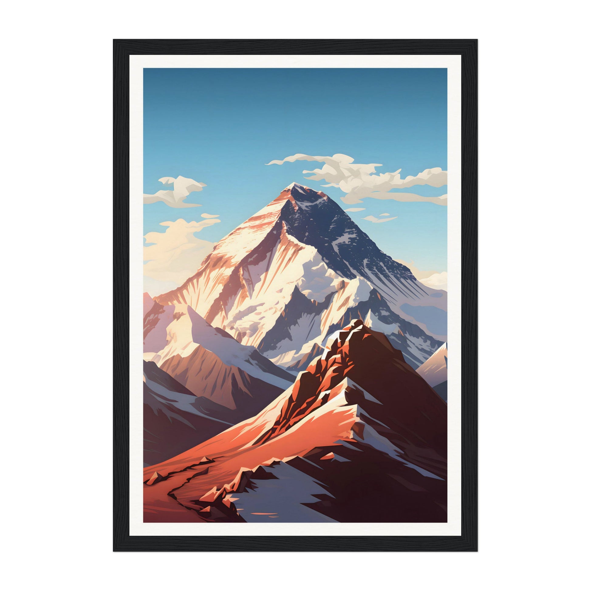 Mount Everest, Himalayas Wall Art - Uncharted Borders