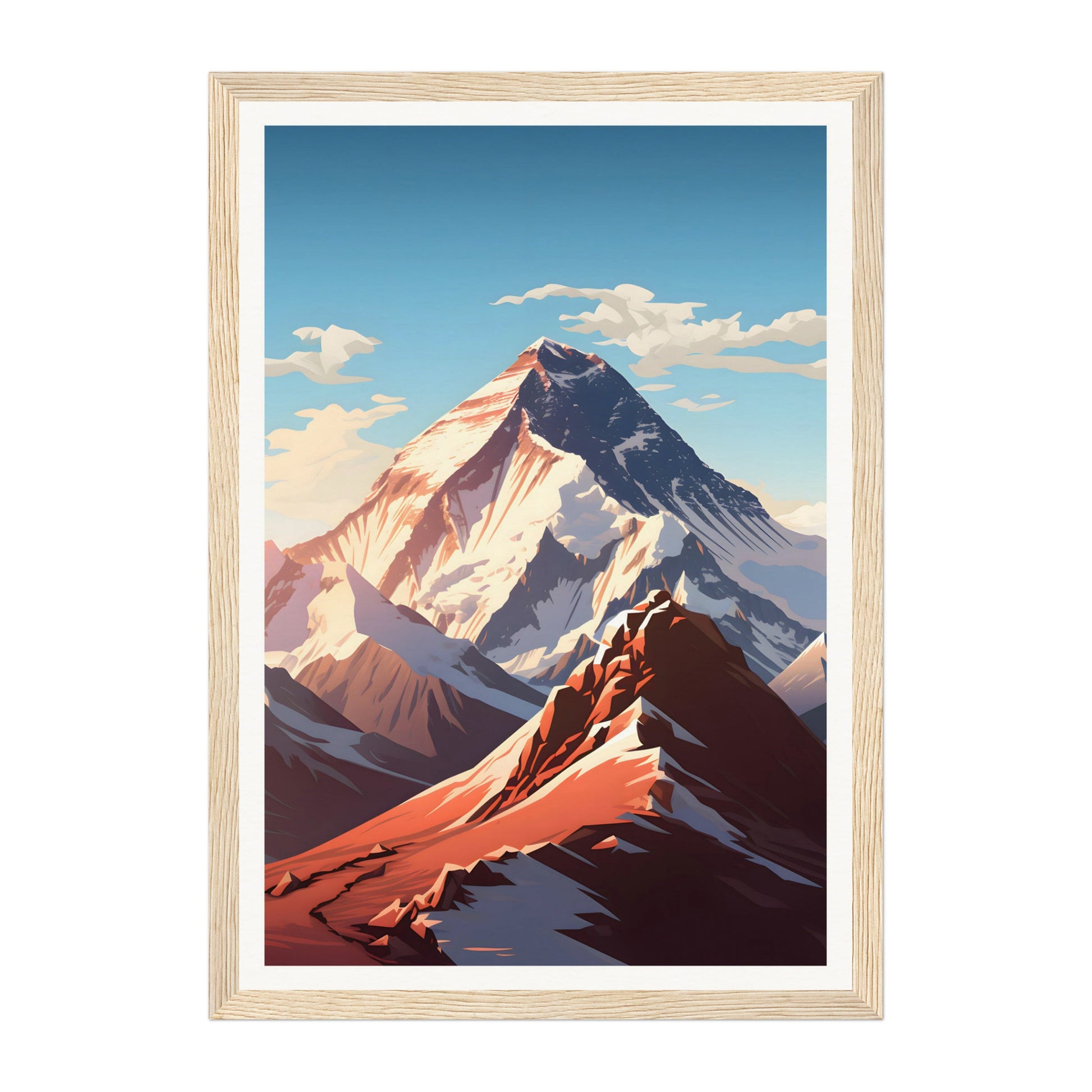 Mount Everest, Himalayas Wall Art - Uncharted Borders