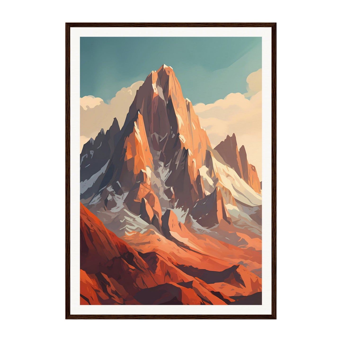 Mount Fitz Roy, Argentina Wall Art - Uncharted Borders