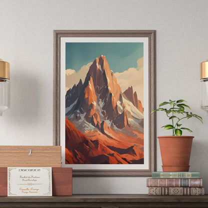 Mount Fitz Roy, Argentina Wall Art - Uncharted Borders