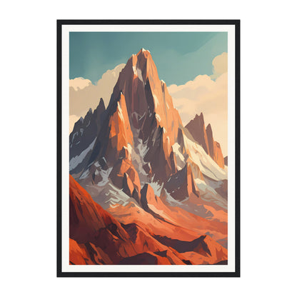 Mount Fitz Roy, Argentina Wall Art - Uncharted Borders