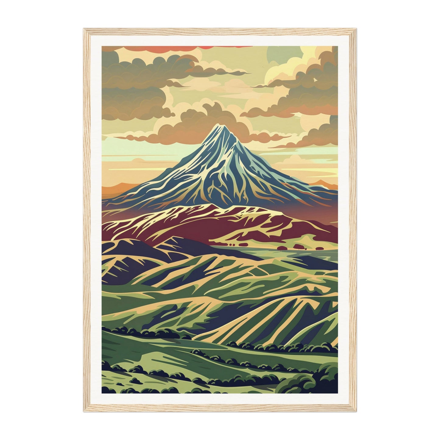 Mount Taranaki, New Zealand Wall Art - Uncharted Borders