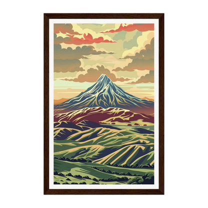 Mount Taranaki, New Zealand Wall Art - Uncharted Borders