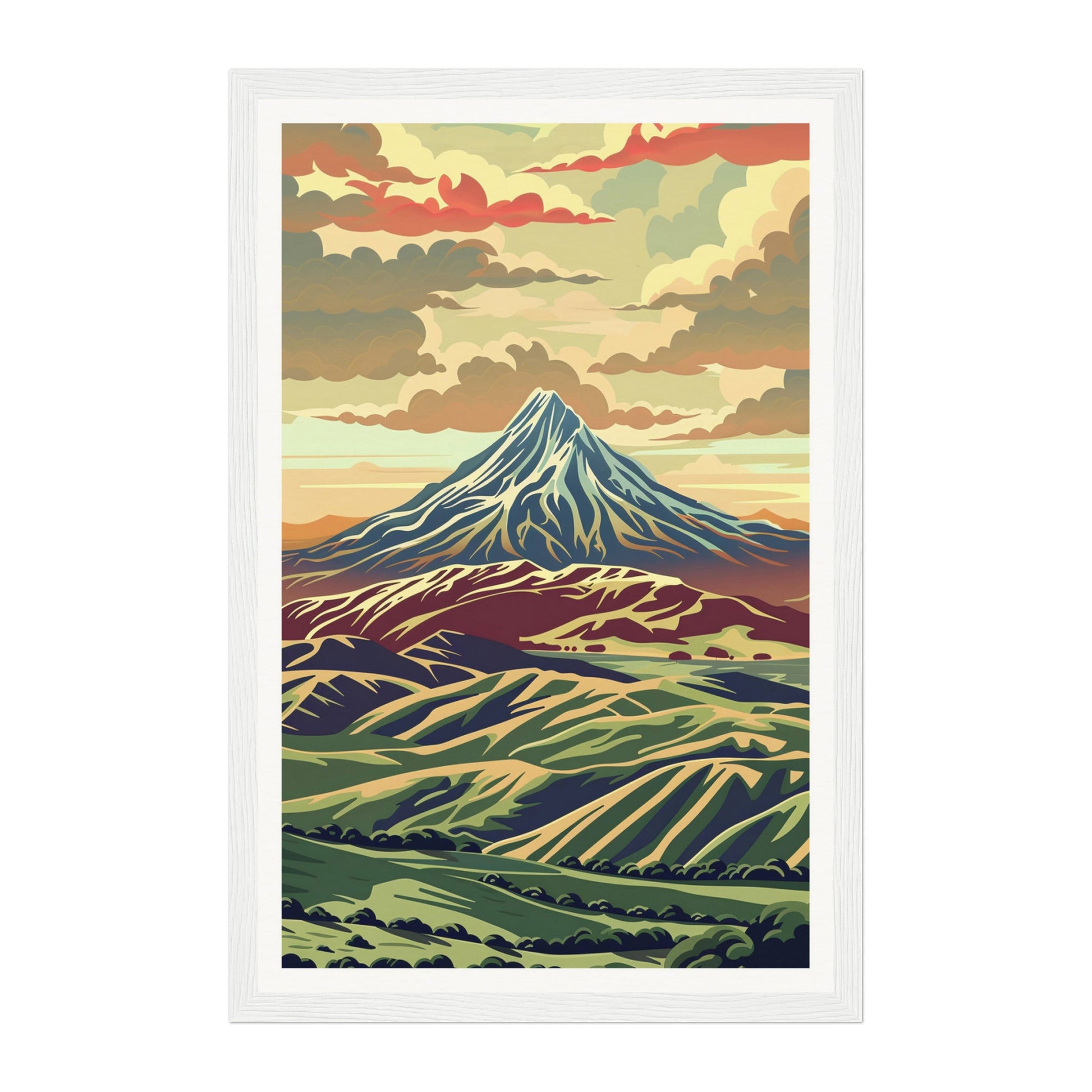 Mount Taranaki, New Zealand Wall Art - Uncharted Borders