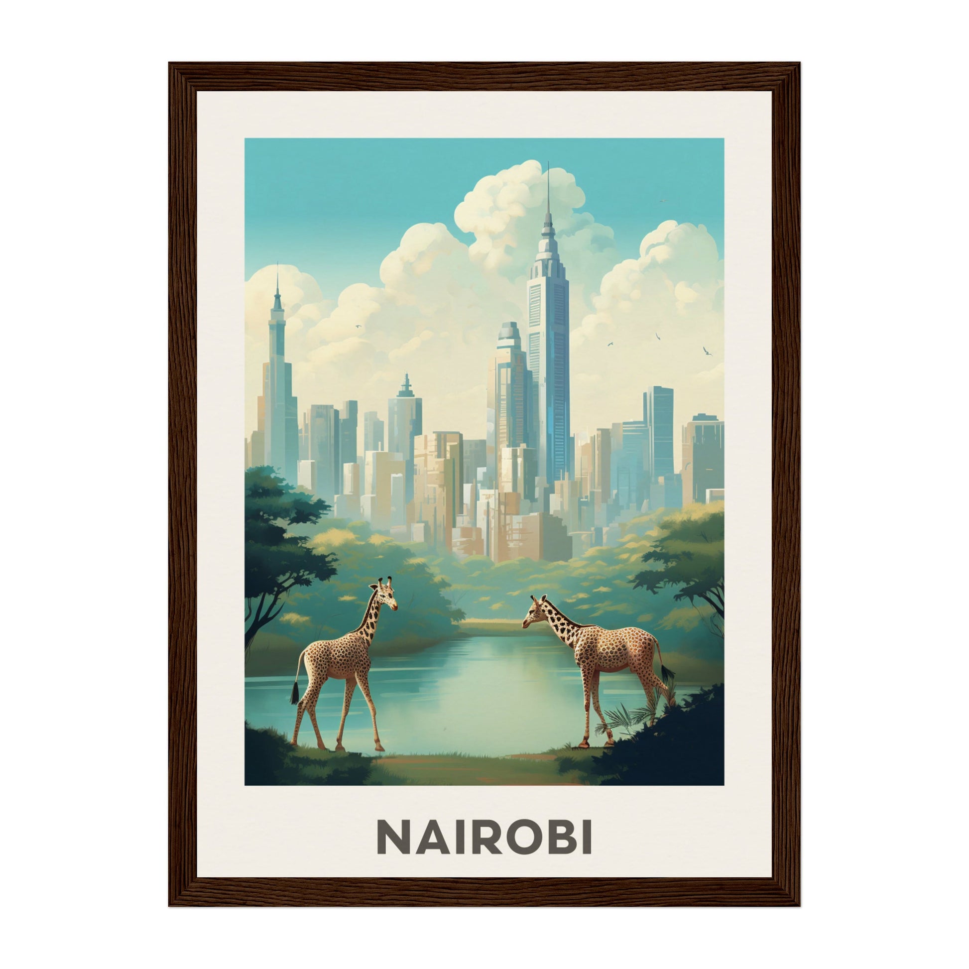 Nairobi, Kenya Wall Art - Uncharted Borders