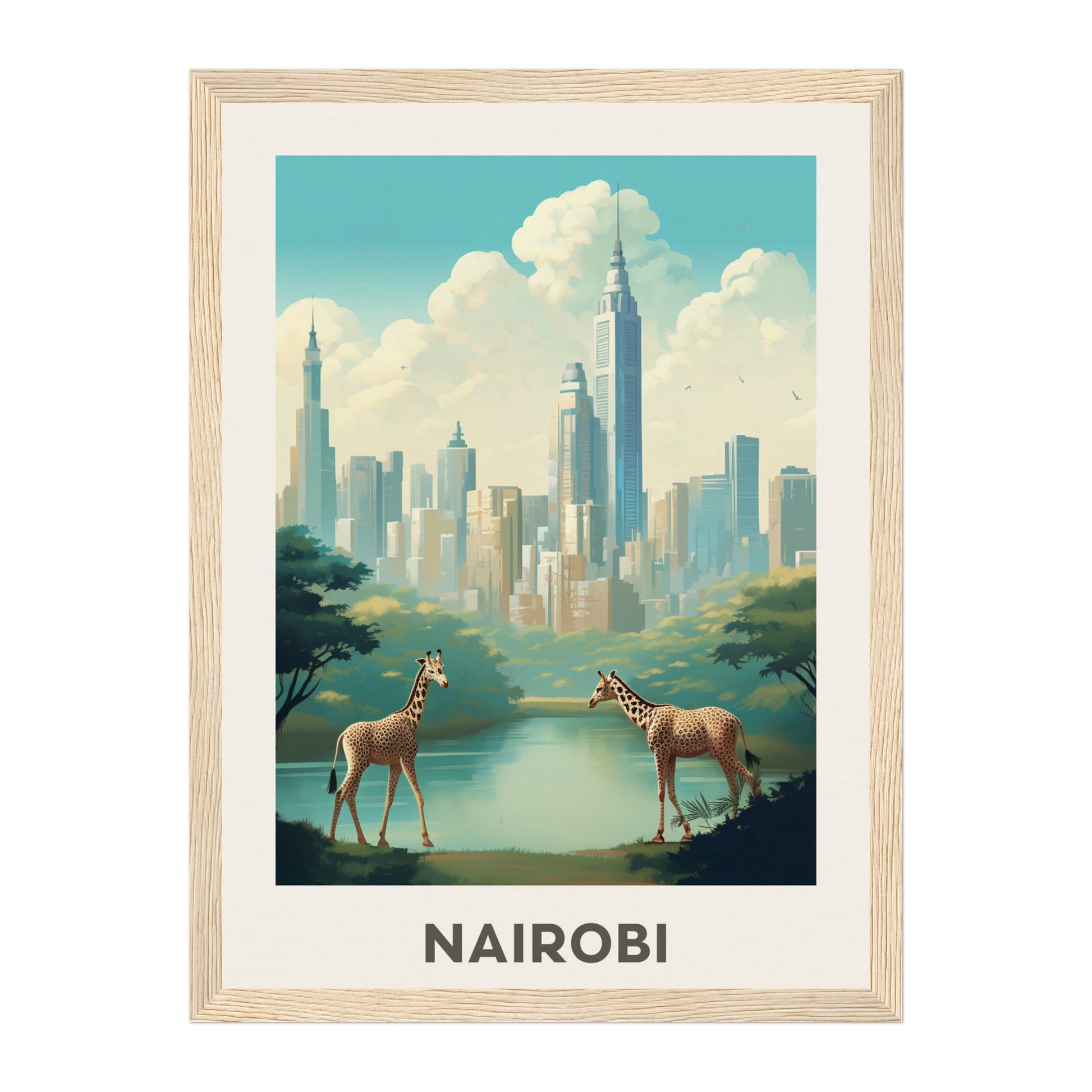 Nairobi, Kenya Wall Art - Uncharted Borders