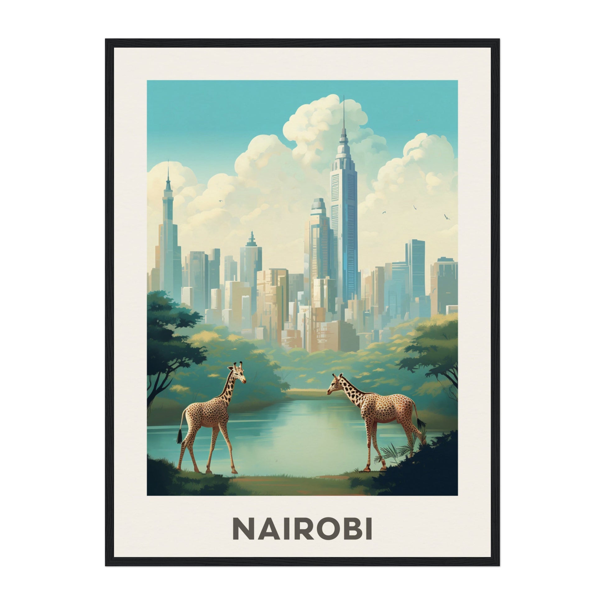 Nairobi, Kenya Wall Art - Uncharted Borders