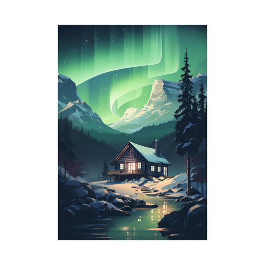 Northern Lights, Europe Wall Art - Uncharted Borders