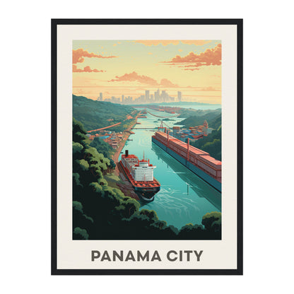 Panama City, Panama Wall Art - Uncharted Borders