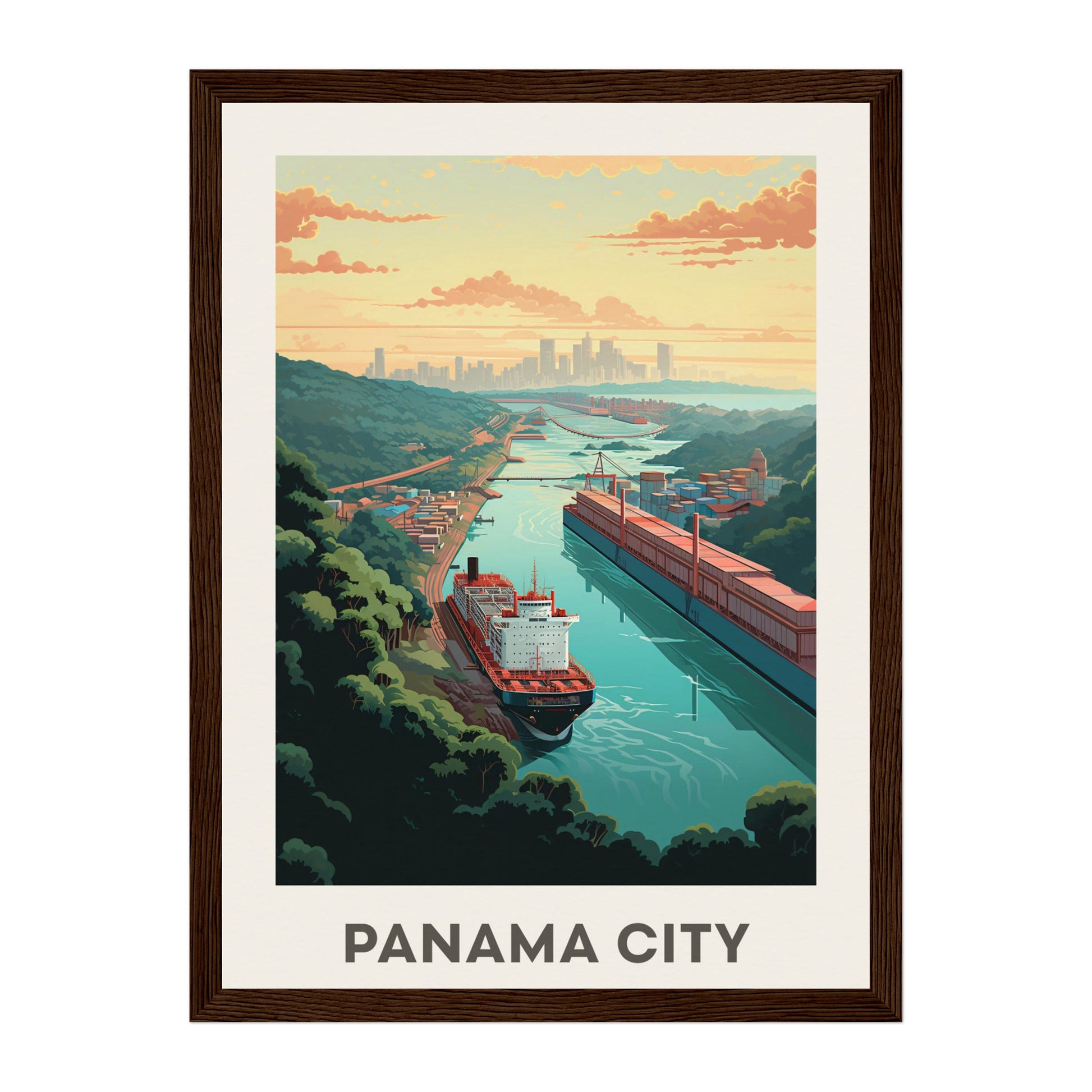 Panama City, Panama Wall Art - Uncharted Borders